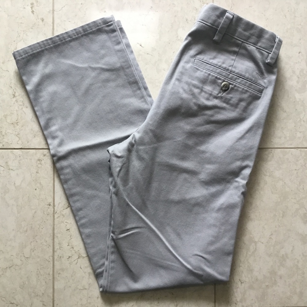 3/$15 DOCKERS gray D1 easy khaki chino pants 29 x 30 32